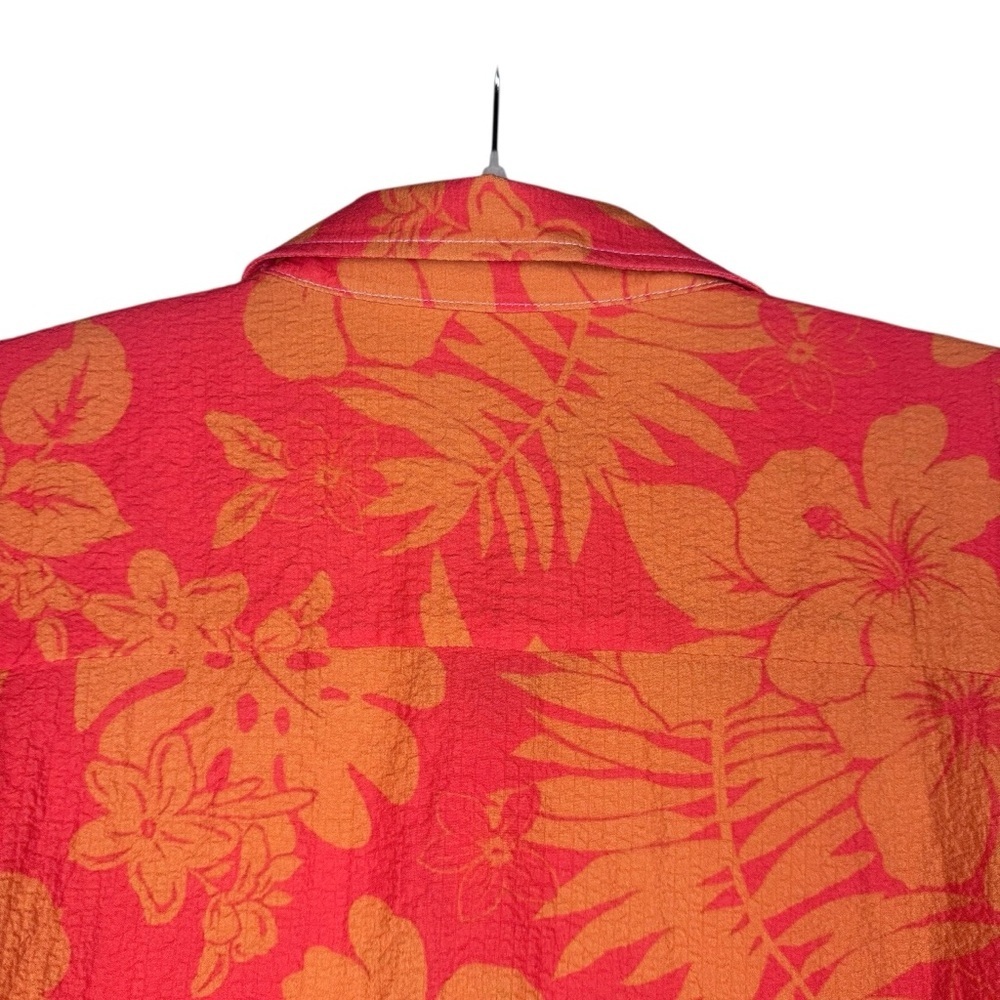 NWT Royaura Hawaiian Orange Men's Shirt Size XXL - Picture 4 of 8